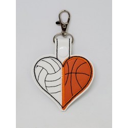 Volleyball/Basketball Heart